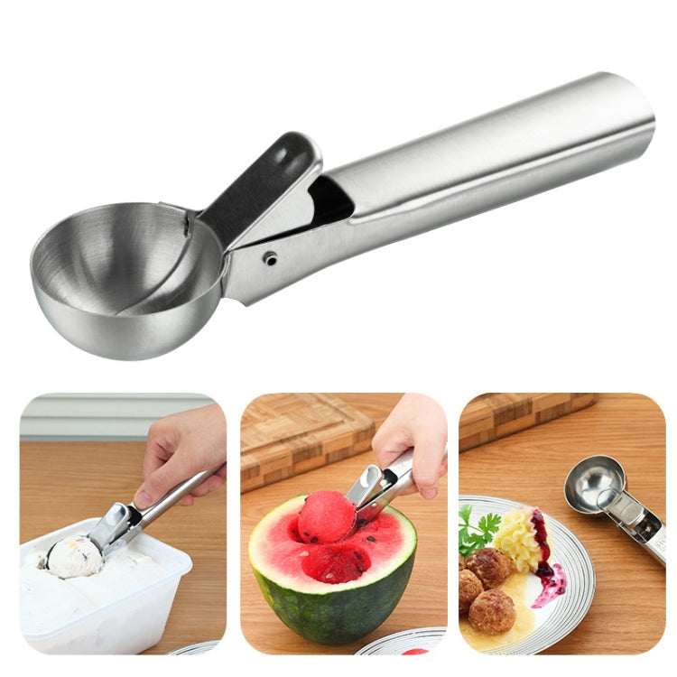 Stainless Steel Ice Cream Spoon Dessert Spoon Ice Cream Scooper, 4 PCS Stainless Steel 4 PCS Stainless Steel