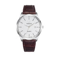 YAZOLE 308 Luminous Quartz Watch Men Watch, White Tray Brown Belt, White Tray Black Belt, Black Tray Black Belt, Black Tray Brown Belt, White Tray Silver Steel Strip, Black Tray Silver Steel Strip, Black Shell Black Tray Black Belt... White Tray Brown Belt