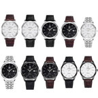 YAZOLE 308 Luminous Quartz Watch Men Watch, White Tray Brown Belt, White Tray Black Belt, Black Tray Black Belt, Black Tray Brown Belt, White Tray Silver Steel Strip, Black Tray Silver Steel Strip, Black Shell Black Tray Black Belt...