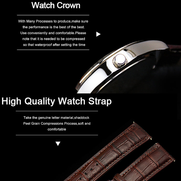 YAZOLE 308 Luminous Quartz Watch Men Watch, White Tray Brown Belt, White Tray Black Belt, Black Tray Black Belt, Black Tray Brown Belt, White Tray Silver Steel Strip, Black Tray Silver Steel Strip, Black Shell Black Tray Black Belt...