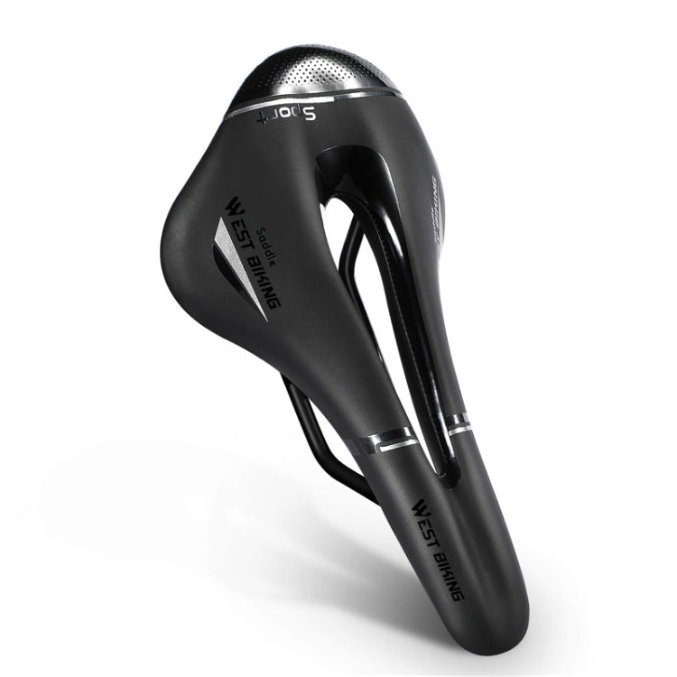 WEST BIKING YP0801117 Bike Cushion Riding Comfort Road Car Mountain Bike Seat Cushion Accessories, Free Size, YP0801117 – Durable Build, Easy to Use YP0801117 Black