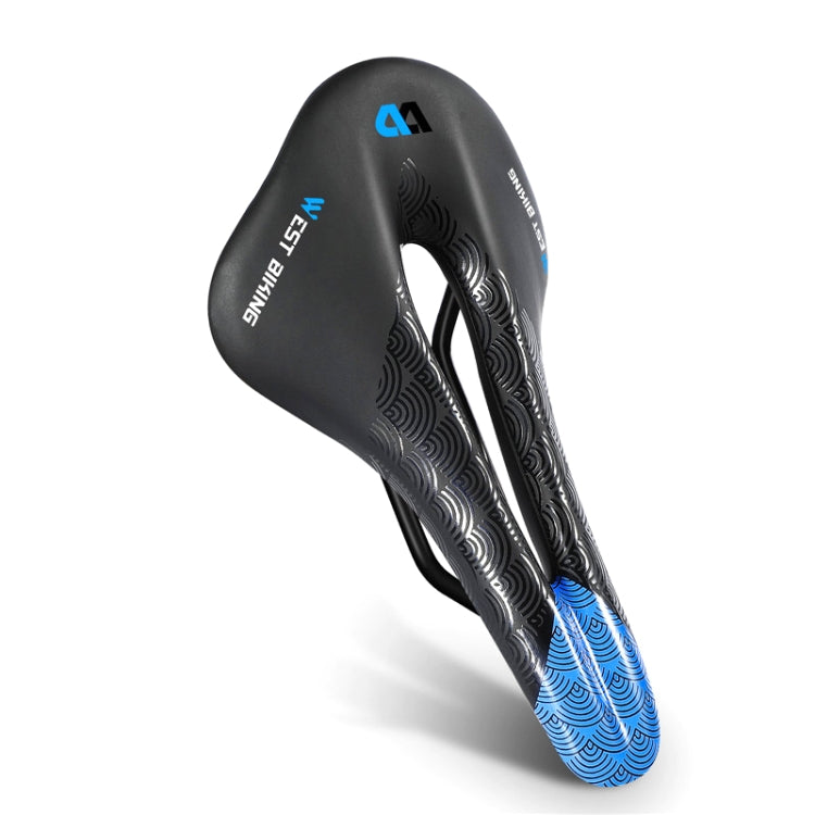WEST BIKING YP0801117 Bike Cushion Riding Comfort Road Car Mountain Bike Seat Cushion Accessories, Free Size, YP0801117 – Durable Build, Easy to Use Free Size Black Blue
