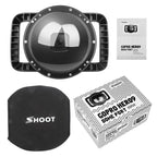 SHOOT XTGP559 Dome Port Underwater Diving Camera Lens Transparent Cover Housing Case For GoPro HERO9 Black – Waterproof, For GoPro HERO9 Black