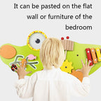 Children Early Education Puzzle Wall Toys Wall Games Montessori Teaching Aids, Style:, Crocodile, Owl, Giraffe, Worm