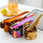 Stainless Steel Manual Juicer Detachable Juicer Commercial Large Capacity Fruit Juicer, Golden, Rose Gold, Magic Colorful, Magic Red