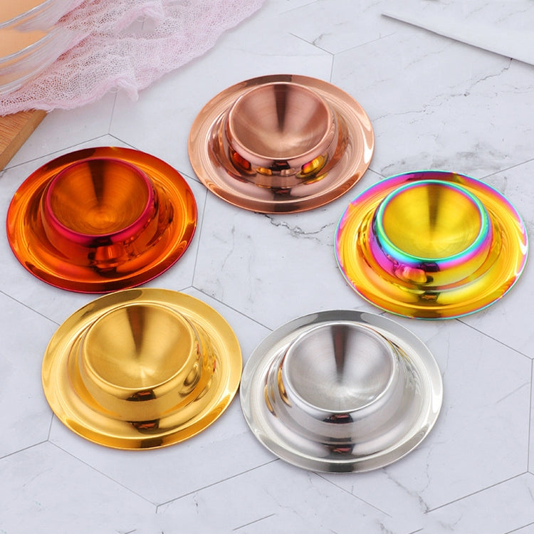 Stainless Steel Egg Tray Table Utensils, Silver, Gold, Rose Gold, Magic Colorful, Magic Red – Durable Build, Easy to Use