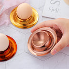 Stainless Steel Egg Tray Table Utensils, Silver, Gold, Rose Gold, Magic Colorful, Magic Red – Durable Build, Easy to Use