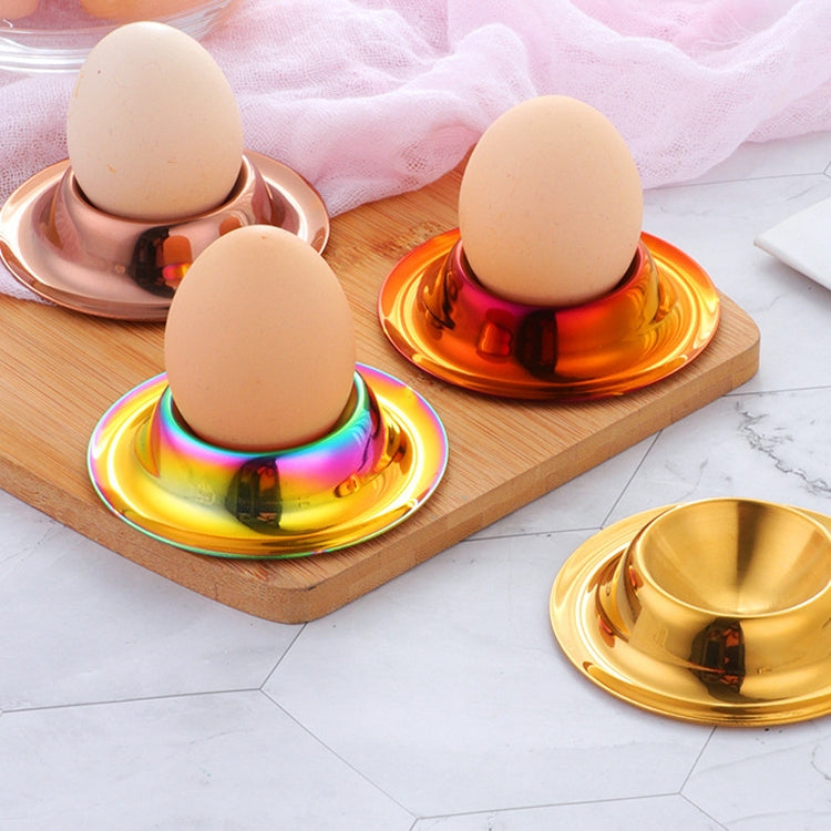 Stainless Steel Egg Tray Table Utensils, Silver, Gold, Rose Gold, Magic Colorful, Magic Red – Durable Build, Easy to Use
