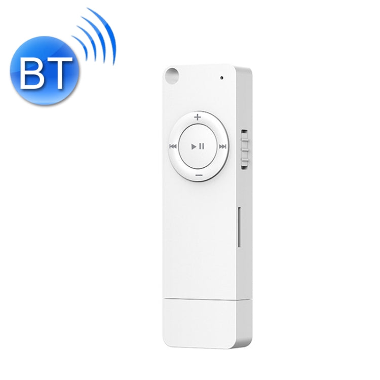 XT02 U Disk Style MP3 Music Player, XT02 Bluetooth Set XT02 Bluetooth Set White
