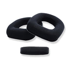 2 PCS Gaming Headset Sponge Protective Case, Flannel Earmuffs for Logitech A10, Head Beam for Logitech A10, Flannel Earmuffs for Logitech A40, Flannel Earmuffs for Logitech A50, Flannel Head Beam for Logitech A50                                       ...
