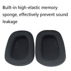 2 PCS D0005 Headphone Sponge Cover Headphone Earmuffs Head For Logitech G633 / G933 / G933S, Colour: Net Cloth, Net Cloth, Protein Skin