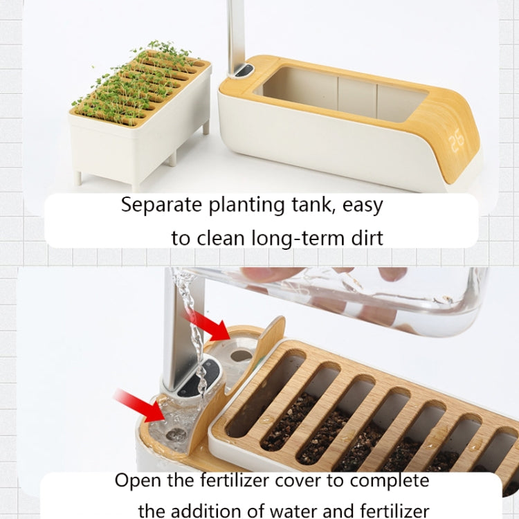 H003 Intelligent Hydroponic Vegetable Planting Machine Full-Spectrum Plant Growth Lamp Soil-Cultivation Vegetable Flower Pot – Durable Build, Easy to Use