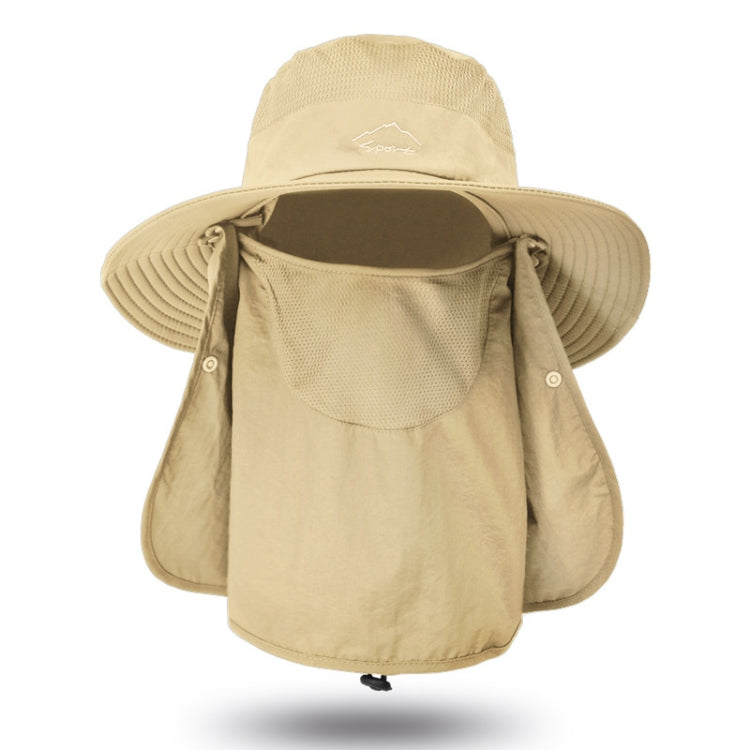 Multifunction Fisherman Hats Outdoor Speed Drying Fishing Breathable Sun Hats, Blue, Purple, Khaki, Pink, Navy, Light Grey, Gray, Army Green, Beige – Durable Build, Easy to Use Khaki