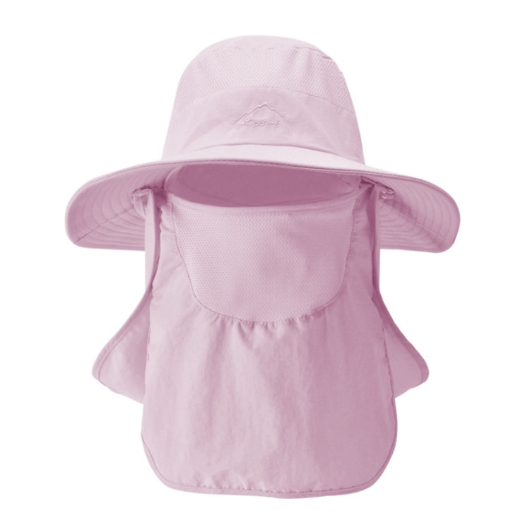 Multifunction Fisherman Hats Outdoor Speed Drying Fishing Breathable Sun Hats, Blue, Purple, Khaki, Pink, Navy, Light Grey, Gray, Army Green, Beige – Durable Build, Easy to Use Pink