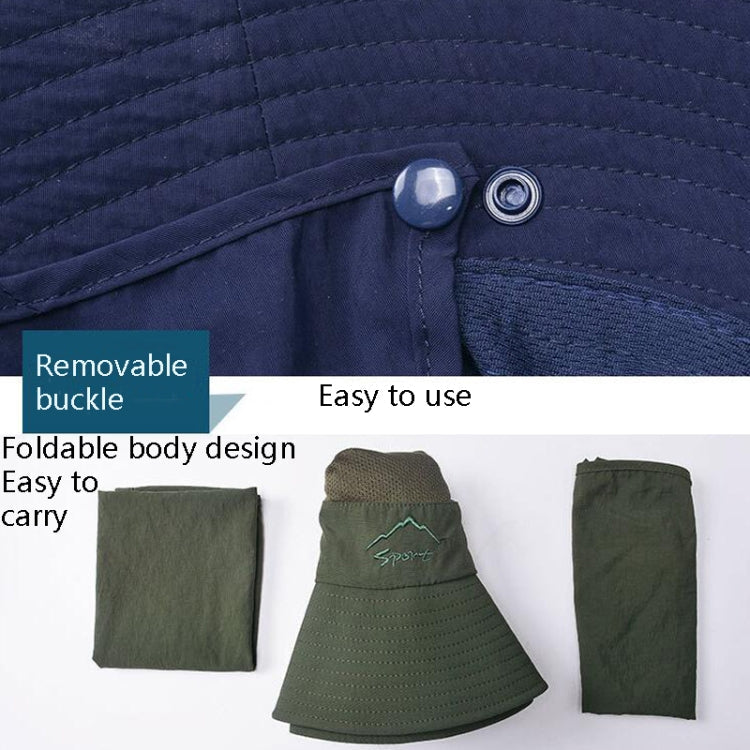 Multifunction Fisherman Hats Outdoor Speed Drying Fishing Breathable Sun Hats, Blue, Purple, Khaki, Pink, Navy, Light Grey, Gray, Army Green, Beige – Durable Build, Easy to Use