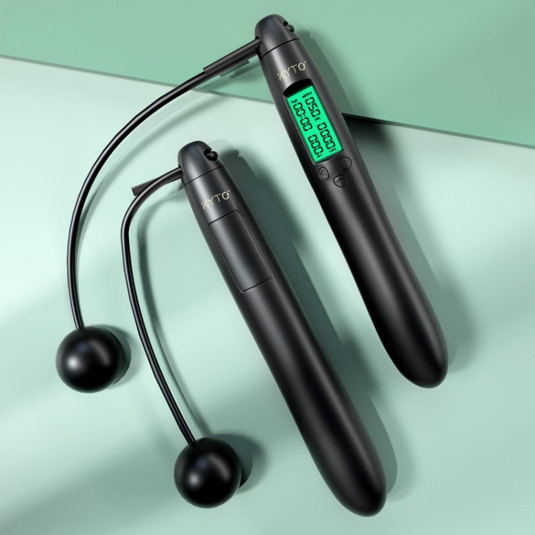 KYTO 5069 Cordless / Roped Dual-Purpose Skipping Rope Counting Timing Charging Intelligent Test Student Competition Skipping Rope, Cordless / Corded Dual-Use Cordless Corded Dual-Use