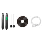 KYTO 5069 Cordless / Roped Dual-Purpose Skipping Rope Counting Timing Charging Intelligent Test Student Competition Skipping Rope, Cordless / Corded Dual-Use