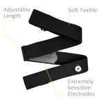KYTO 2809 One-To-One ANT+ Bluetooth 4.0 Wireless Heart Rate Transmitter Chest Strap