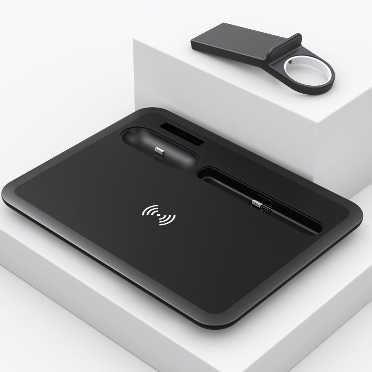 HQ-UD17 Wireless Charger – 4 in 1 Wireless Charger Phone Holder Charging Base for iPhone, iWatch,...