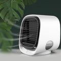 Desktop Cooling Fan USB Portable Office Cold Air Conditioning Fan, M201 Sky White, M201 Cherry Pink, M302 Girl Pink – Durable Build, Easy to Use M201 Sky White
