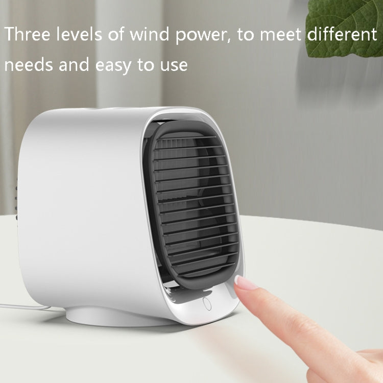 Desktop Cooling Fan USB Portable Office Cold Air Conditioning Fan, M201 Sky White, M201 Cherry Pink, M302 Girl Pink – Durable Build, Easy to Use