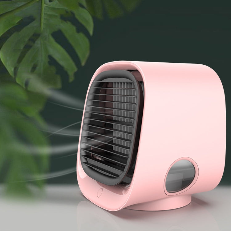 Desktop Cooling Fan USB Portable Office Cold Air Conditioning Fan, M201 Sky White, M201 Cherry Pink, M302 Girl Pink – Durable Build, Easy to Use M201 Cherry Pink