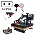WL2938T 1200W 5 in 1 Heat Transfer Machine For T-Shirt Printing Heat Transfer Machine, EU Plug, 1200W 1200W