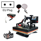 WL2938T 1200W 5 in 1 Heat Transfer Machine For T-Shirt Printing Heat Transfer Machine, EU Plug, 1200W 1200W