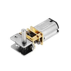 GW12N20 Worm Gear Low Speed Motor Ultra Mini Gear Power-Off Self-Locking Motor For Smart Car Robot, 6V 10RPM, 6V 30RPM, 6V 55RPM, 6V 100RPM, 12V 20RPM, 12V 60RPM, 12V 110RPM, 12V 200RPM 6V 10RPM