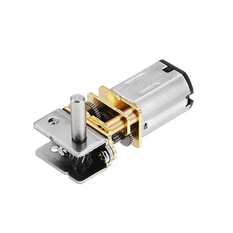 GW12N20 Worm Gear Low Speed Motor Ultra Mini Gear Power-Off Self-Locking Motor For Smart Car Robot, 6V 10RPM, 6V 30RPM, 6V 55RPM, 6V 100RPM, 12V 20RPM, 12V 60RPM, 12V 110RPM, 12V 200RPM 6V 10RPM