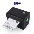 XP-108B 4 Inch 108mm Label Printer Thermal Barcode Printer Shipping Label Printers UPS DHL USPS DPD POCHTA USB Bar Code Maker,EU Plug, USB, USB + Bluetooth Version USB