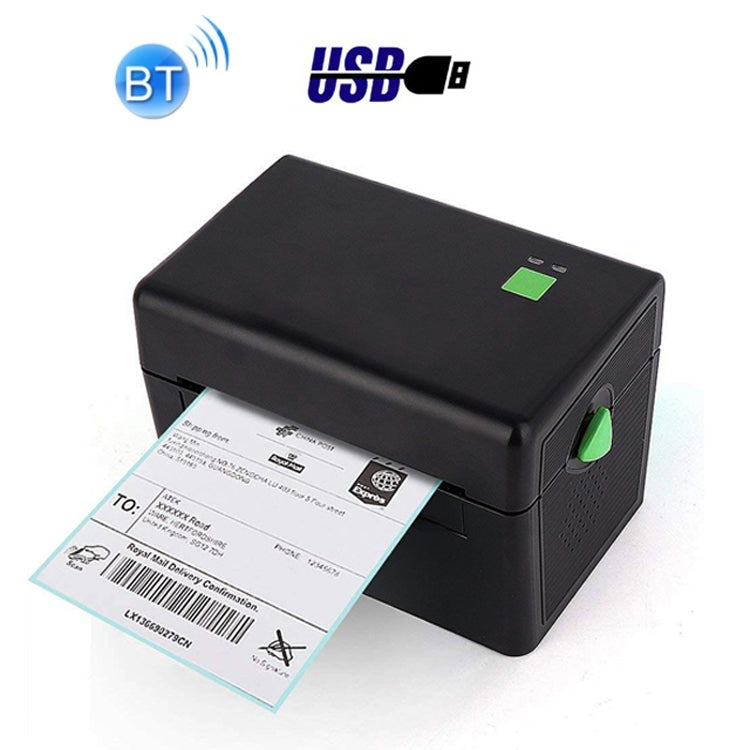 XP-108B 4 Inch 108mm Label Printer Thermal Barcode Printer Shipping Label Printers UPS DHL USPS DPD POCHTA USB Bar Code Maker,EU Plug, USB, USB + Bluetooth Version – Bluetooth USB + Bluetooth Version