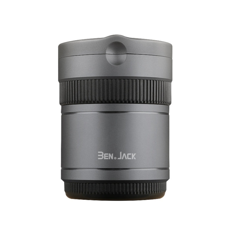 BEN.JACK Ashtray With Cover Personality Multi-Function Universal Car Ashtray Dark Gray