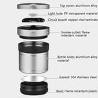 BEN.JACK Ashtray With Cover Personality Multi-Function Universal Car Ashtray