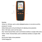 DM509-O3 Handheld Portable Ozone Analyzer O3 Ozone Gas Detector Intelligent Sensor Ozone Meter, DM509-O3 – Durable Build, Easy to Use