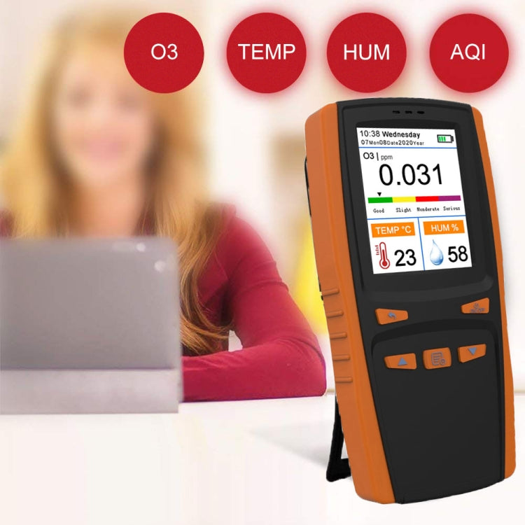 DM509-O3 Handheld Portable Ozone Analyzer O3 Ozone Gas Detector Intelligent Sensor Ozone Meter, DM509-O3 – Durable Build, Easy to Use