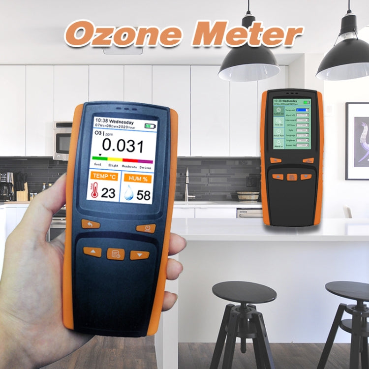 DM509-O3 Handheld Portable Ozone Analyzer O3 Ozone Gas Detector Intelligent Sensor Ozone Meter, DM509-O3 – Durable Build, Easy to Use
