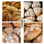 Bread Baguette Round Knife Wooden Double-Sided Bread Trimming Knife With 5 Blades, Beech, Flower Pear Wood, Pattern 1 Flower Pear Wood, Pattern 2 Flower Pear Wood, Pattern 3 Flower Pear Wood, Pattern 4 Flower Pear Wood, Pattern 5 Flower Pear Wood      ...
