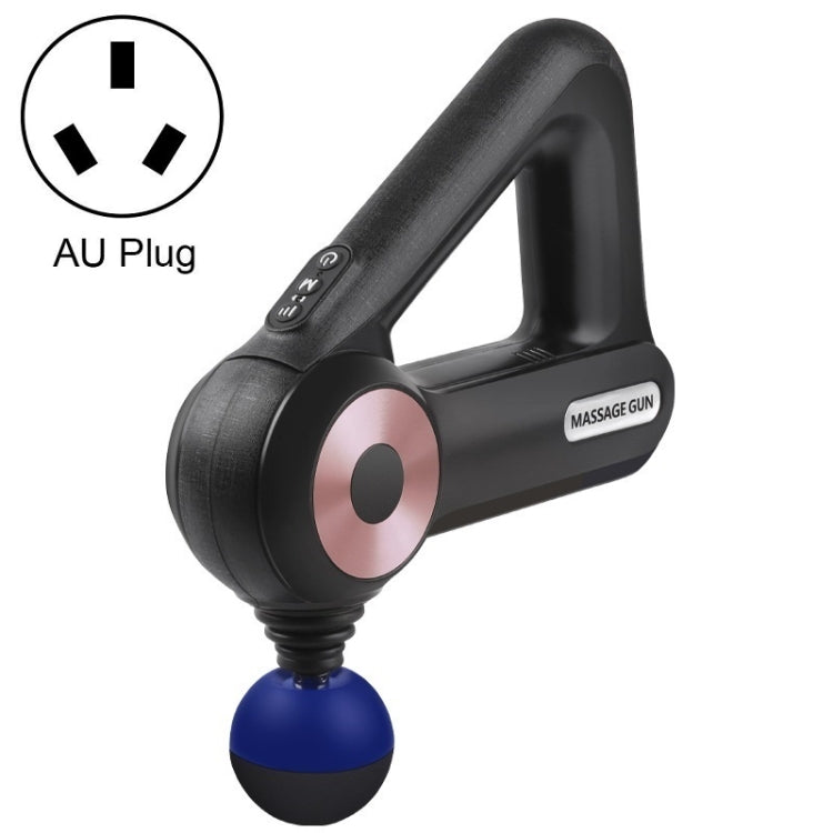 SL-8890 Triangle Fascia Muscle Relaxer Household Electric Fitness Massager, US Plug, EU Plug, UK Plug, AU Plug – Durable Build, Easy to Use AU Plug Golden