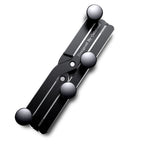 Oatsbasf 02750 Gravity Car Mobile Phone Holder In-car Navigation Buckle Bracket Air Outlet Bracket, Black, Silver, Red – Durable Build, Easy to Use Black