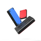 M.2 Double Disk Mobile Hard Disk Base SATA / NVME Solid State Hard Disk Box, M.2 SATA (Gray + Blue), M.2 NVME (Black + Red) – Aluminum Alloy, TPU, Non-slip