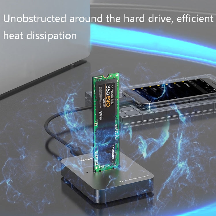 M.2 NGFF / NVME Solid State Drive Bottom USB3.1 Notebook External SSD Mobile Hard Disk Socket, Style:, SD01 (M.2 SATA Protocol), SD02 (M.2 NVME Protocol) – Aluminum Alloy
