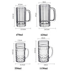 Acrylic Beer Glass KTV Bar Beer Glass, 2 PCS 470ml No. 1 Cup, 620ml No. 2 Cup, 550ml No. 3 Cup, 1150ml No. 4 Cup, 370ml No. 5 Cup, 550ml No. 6 Cup, 450ml No. 7 Cup, 500ml No. 8 Cup, 3 PCS 320ml No. 9 Cup, 420ml No. 10 Cup, 520ml No. 11 ...
