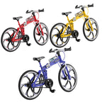 1:8 Scale Simulation Alloy Bicycle Model Mini Bicycle Toy Decoration, Folding-Blue, Folding-Red, Folding-Yellow, Mountain Bike-Red, Mountain Bike-Yellow, Race Bike-Red, Race Bike-Black, Race Bike-Yellow, Road Bike-Pink, Road Bike-Green, Road Bike-Blue ...