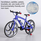 1:8 Scale Simulation Alloy Bicycle Model Mini Bicycle Toy Decoration, Folding-Blue, Folding-Red, Folding-Yellow, Mountain Bike-Red, Mountain Bike-Yellow, Race Bike-Red, Race Bike-Black, Race Bike-Yellow, Road Bike-Pink, Road Bike-Green, Road Bike-Blue ...