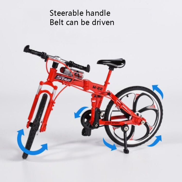 1:8 Scale Simulation Alloy Bicycle Model Mini Bicycle Toy Decoration, Folding-Blue, Folding-Red, Folding-Yellow, Mountain Bike-Red, Mountain Bike-Yellow, Race Bike-Red, Race Bike-Black, Race Bike-Yellow, Road Bike-Pink, Road Bike-Green, Road Bike-Blue ...