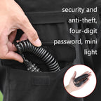 WEST BIKING YP0705063 Bicycle Lock Motorcycle Helmet Lock Anti-Theft Password Cable Lock, WEST BIKING YP0705063 – Waterproof