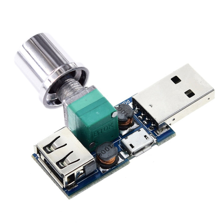 2 PCS HW-602 USB Fan Governor Wind Speed Controller Air Volume Regulator Cooling Mute Multifunction Noise Reduction Switch Module Default Title