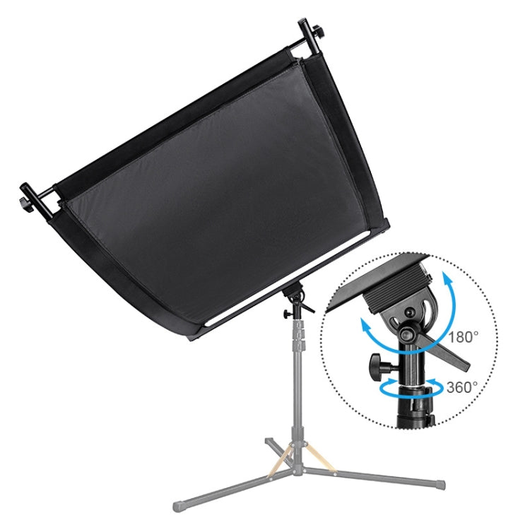FOMITO U-Shaped Curved Photo Studio Reflector Board 4 In 1 Gold Silver White Black Reflective Board, U-Shaped 4 in 1