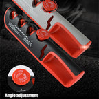 4- In-1 Adjustable Manual Knife Sharpener Multifunctional Knife Sharpener, 4 in 1 (Black Red), 4 in 1 (Gray Red)